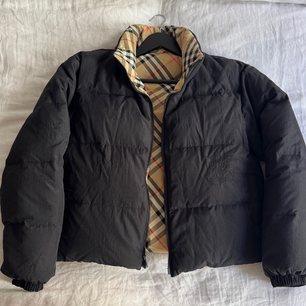 Burberry Ambleside Reversible Black Puffer Jacket